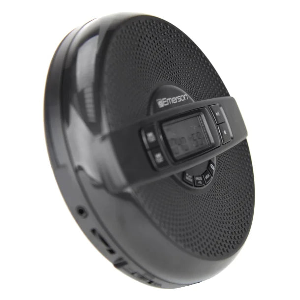 Emerson® Portable CD Player with Speaker, FM Radio, Earbuds, and Bluetooth® Out, Black, EPCD-2000