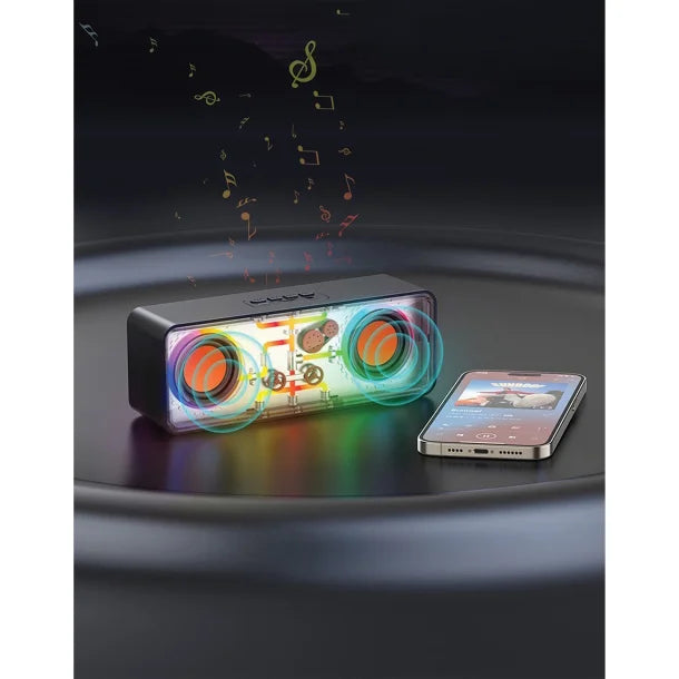 Proscan® Transparent Light-up Portable Bluetooth® Speaker, PSP1067