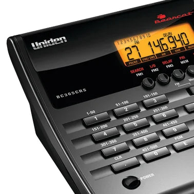 Uniden® 500-Channel Radio Scanner with Weather Alert, Black, BC365CRS