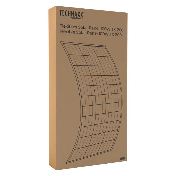 Technaxx® TX-208 100-Watt Flexible Solar Panel