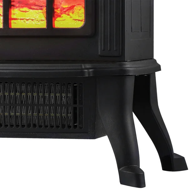 Comfort Glow® ES4195 The Sanford™ 1,500-Watt-Max Freestanding Electric Stove with Real Flame Look