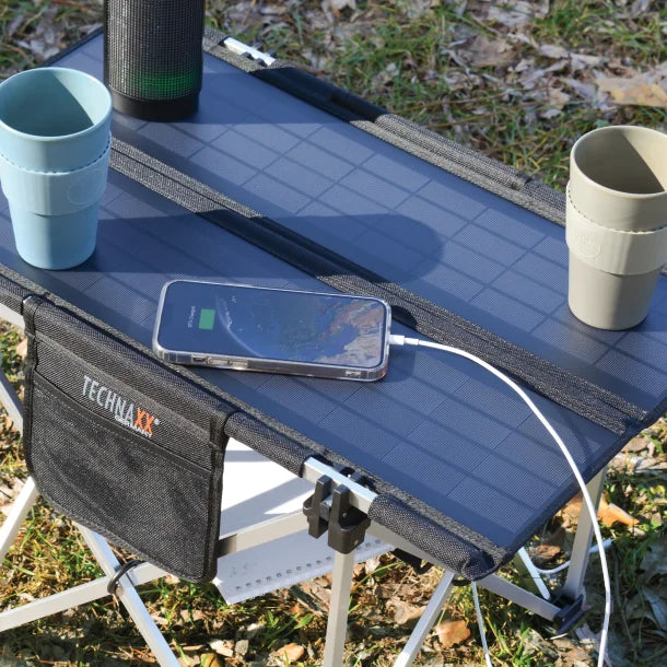 Technaxx® TX-251 20-Watt Folding Solar Camping Table