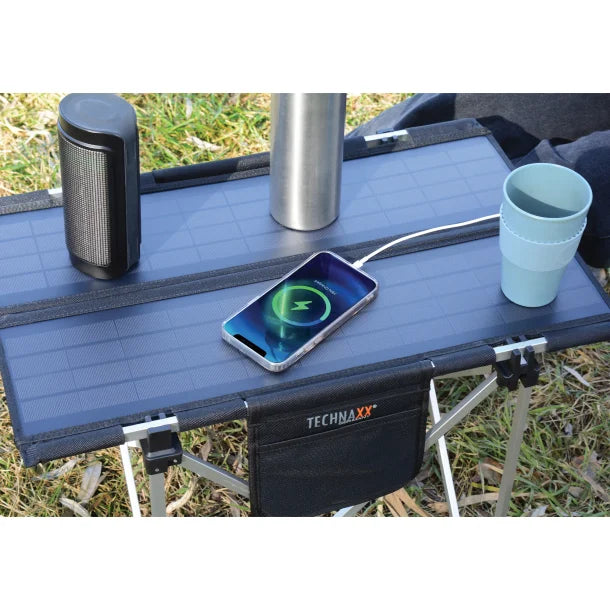 Technaxx® TX-251 20-Watt Folding Solar Camping Table