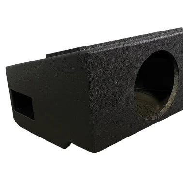 King Boxes AK-G36-28 8-In. Double-Speaker Black Sprayed Enclosure for Chevy® Silverado/GMC® Sierra 1500 Extended Cab 2007 through 2018