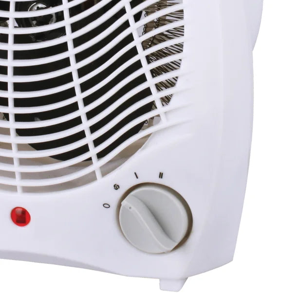 Brentwood® Kool Zone H-F302W 1,500-Watt-Max Portable Ceramic Space Heater and Fan, White