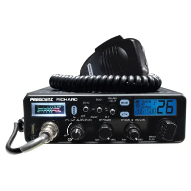 PRESIDENT RICHARD 10-Meter AM/FM Ham Radio Transceiver, TXUS034