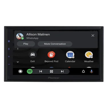 Pioneer® DMH-WC5700NEX 6.8-In. Modular Car Stereo Head Unit with Bluetooth®, Alexa® Built-in, and Apple CarPlay®/Android Auto™