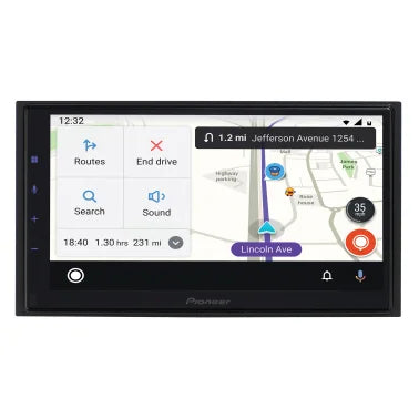 Pioneer® DMH-WC5700NEX 6.8-In. Modular Car Stereo Head Unit with Bluetooth®, Alexa® Built-in, and Apple CarPlay®/Android Auto™