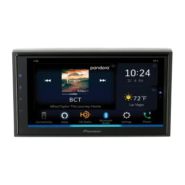 Pioneer® DMH-WC5700NEX 6.8-In. Modular Car Stereo Head Unit with Bluetooth®, Alexa® Built-in, and Apple CarPlay®/Android Auto™