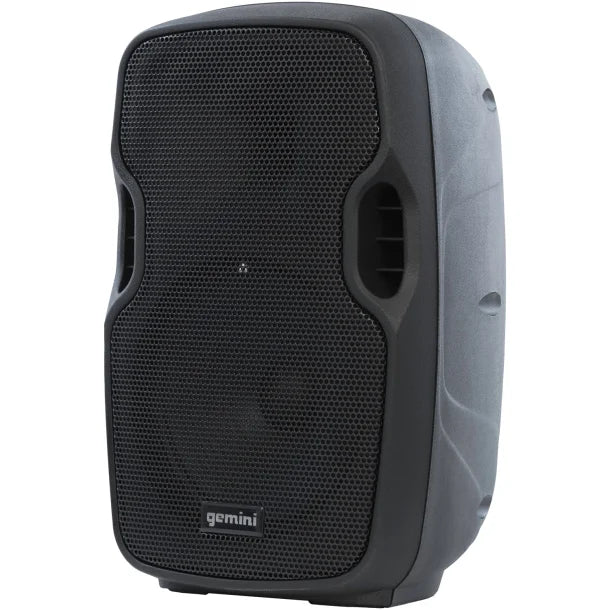 Gemini® AS-08TOGO Portable Bluetooth® PA Speaker with Integrated Mixer and Wired Microphone, Black