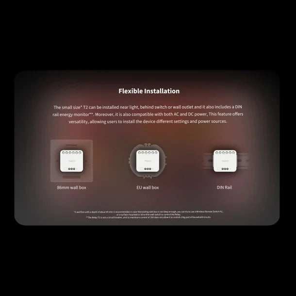 Aqara® Dual Relay Module T2