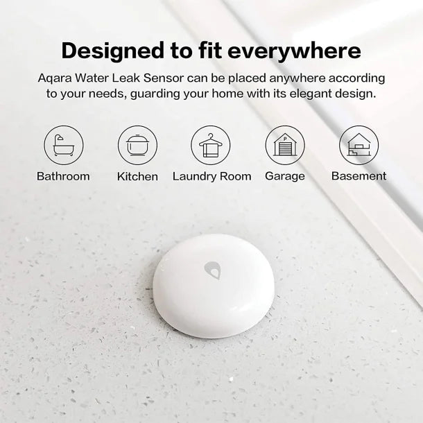 Aqara® Smart Water Leak Sensor T1, White