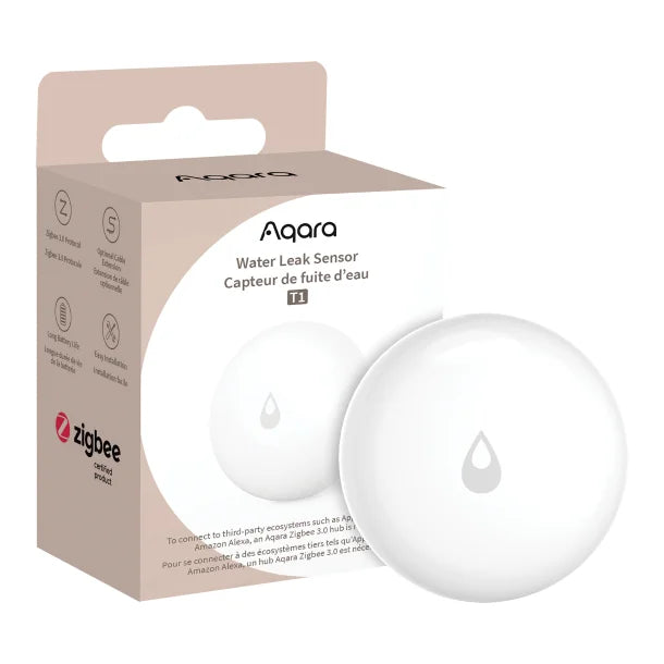 Aqara® Smart Water Leak Sensor T1, White