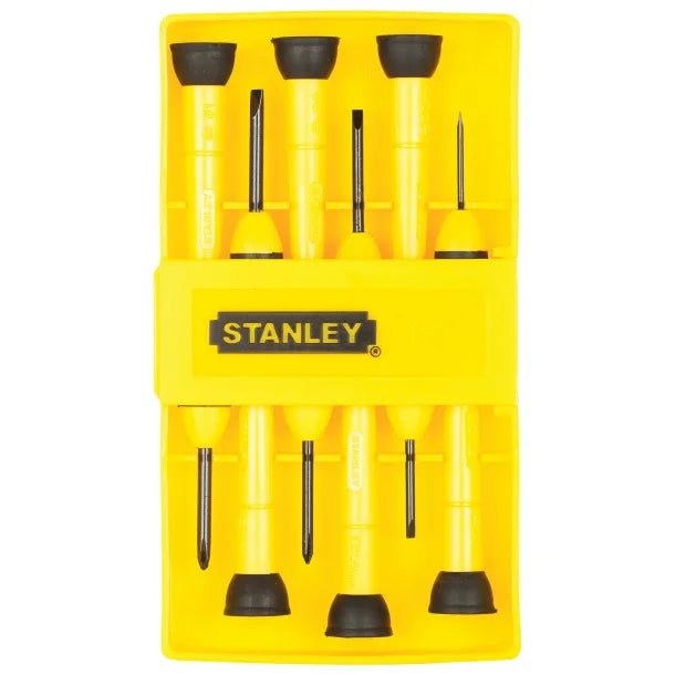 STANLEY® 6-Piece Precision Screwdriver Set with Storage Case, 66-052