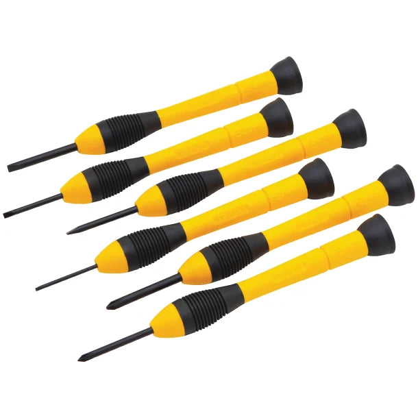 STANLEY® 6-Piece Precision Screwdriver Set with Storage Case, 66-052