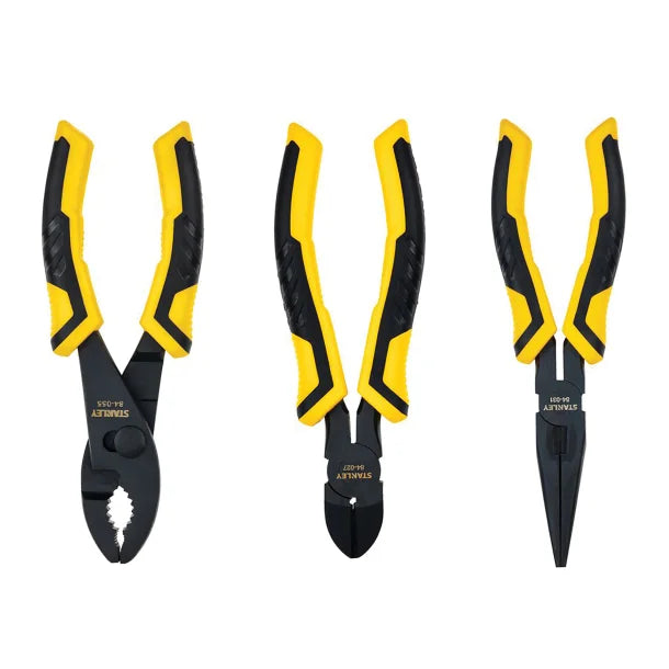 STANLEY® 3-Piece Linesman Pliers Set, 84-056