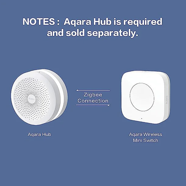 Aqara® Smart Wireless Mini Switch T1, White