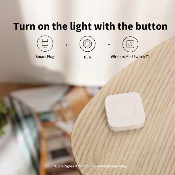 Aqara® Smart Wireless Mini Switch T1, White