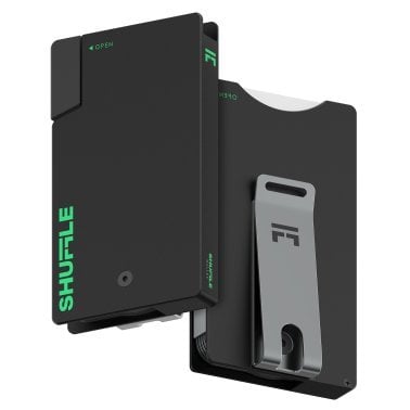 Shuffle® Card Wallet 1.0 (Neon Black)