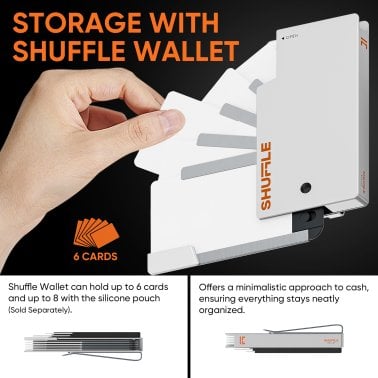 Shuffle® Card Wallet 1.0 (Polar Ice)