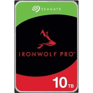 Seagate IronWolf Pro ST10000NT001 10 TB Hard Drive - 3.5" Internal - SATA (SATA/600) - Conventional Magnetic Recording (CMR) Method 