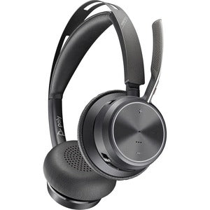 Poly Voyager Focus 2 Microsoft Teams Certified with Charge Stand Headset 