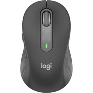 Logitech Signature M650 Wireless Mouse - For Small to Medium Sized Hands, 2-Year Battery, Silent Clicks, Customizable Side Buttons, Bluetooth, Multi-Device Compatibility (Graphite) 