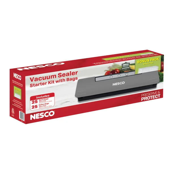 NESCO® Vacuum Sealer Starter Kit with Bags