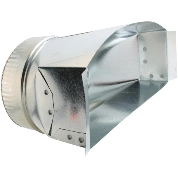 Deflecto® Galvanized Rectangular to Round Transition (6 In.)