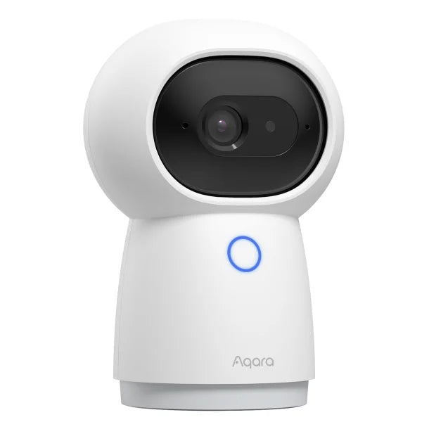 Aqara® Camera Hub G3 Wi-Fi® 2K 1296p AI Smart Security Camera and Hub with Voice Control, White