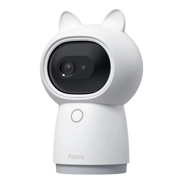 Aqara® Camera Hub G3 Wi-Fi® 2K 1296p AI Smart Security Camera and Hub with Voice Control, White