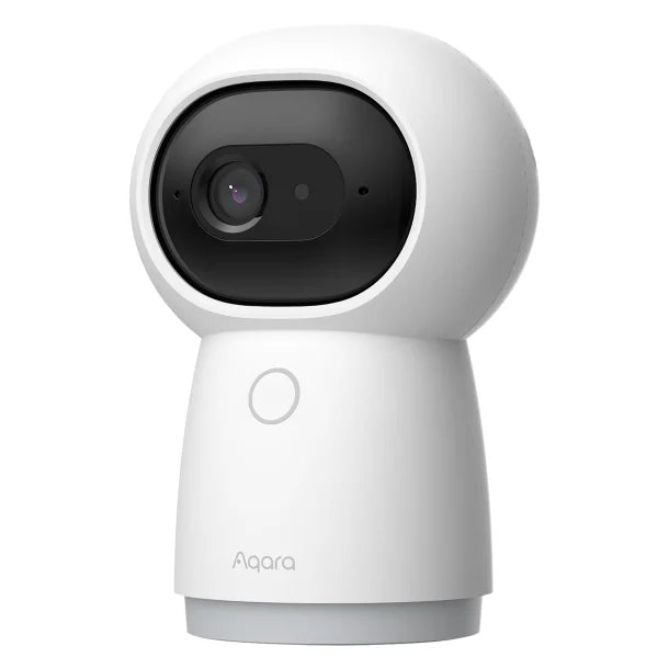 Aqara® Camera Hub G3 Wi-Fi® 2K 1296p AI Smart Security Camera and Hub with Voice Control, White