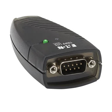 Tripp Lite® by Eaton® Keyspan USB-A Male to DB9 RS232 Male Serial Adapter, 3 Ft., Black, USA-19HS