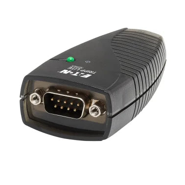 Tripp Lite® by Eaton® Keyspan USB-A Male to DB9 RS232 Male Serial Adapter, 3 Ft., Black, USA-19HS