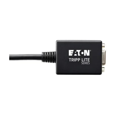 Tripp Lite® by Eaton® 1080p/1200 DisplayPort™ Male to VGA Female Active Cable Adapter, 6 In., Black, P134-06N-VGA