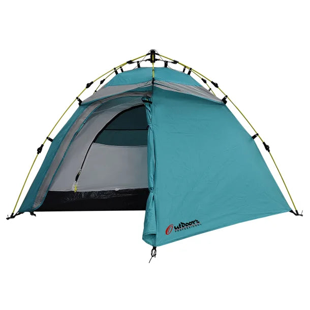 Outdoors Professional Super Easy II 2-Person Pop-up Camping Tent, Blue and Gray