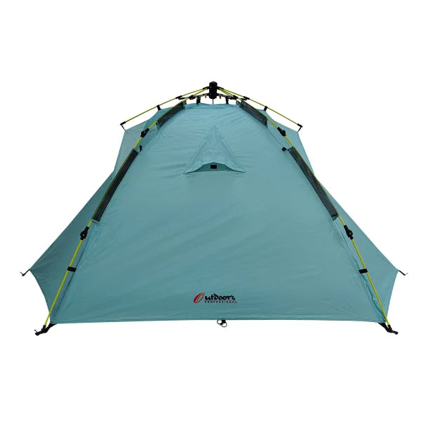 Outdoors Professional Dome 3 Three-Person Pop-up Camping Tent, Blue