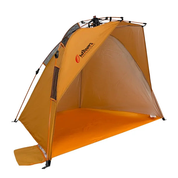 Outdoors Professional Beach Automatic Pop-up Sun Shelter (Orange)