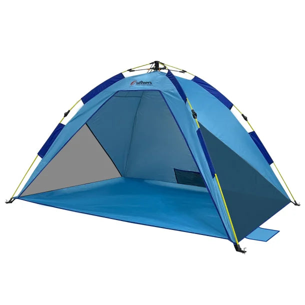 Outdoors Professional Beach Cool Pop-up Sun Shelter (Blue)