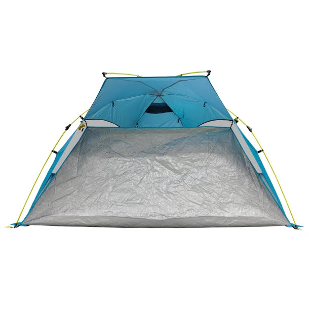 Outdoors Professional Beach Sun Pop-up Shelter (Blue)