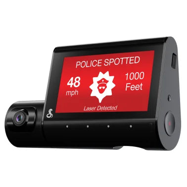 Cobra® SC 220C Front 1440p and Interior 1080p Smart Dash Cam with GPS, Wi-Fi®, and microSD™ Card