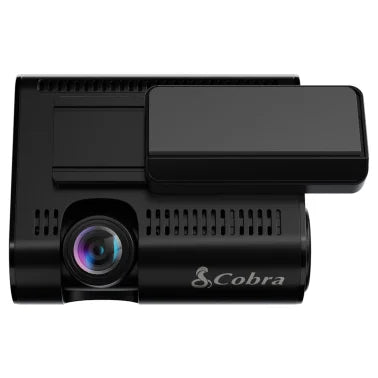 Cobra® SC 250R Front 4K Smart Dash Cam with 1080p Rear Accessory Cam, GPS, Wi-Fi®, and microSD™ Card