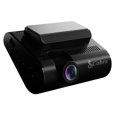 Cobra® SC 250R Front 4K Smart Dash Cam with 1080p Rear Accessory Cam, GPS, Wi-Fi®, and microSD™ Card