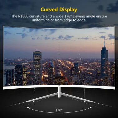 Z-EDGE™ 27-In. 1080p 75-Hz Curved Monitor