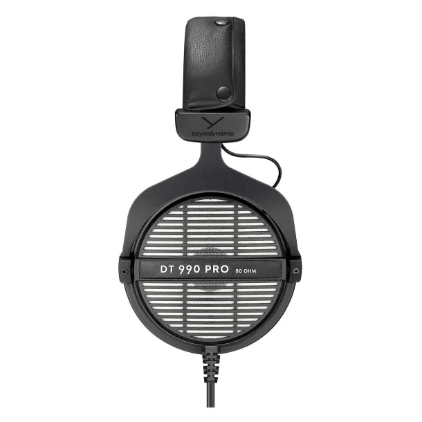 beyerdynamic® DT 990 Pro 80-Ohm Over-Ear Open-Back Studio Headphones, Black and Silver