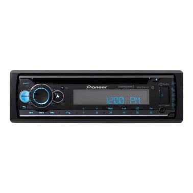 Pioneer® DEH-S7200BHS Car In-Dash Unit, Single-DIN CD Receiver with Bluetooth®, HD Radio™, Alexa®, and SiriusXM® Ready