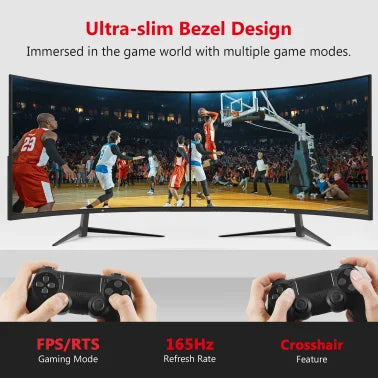 Z-EDGE™ 32-In. 1080p 240-Hz Curved Gaming Monitor