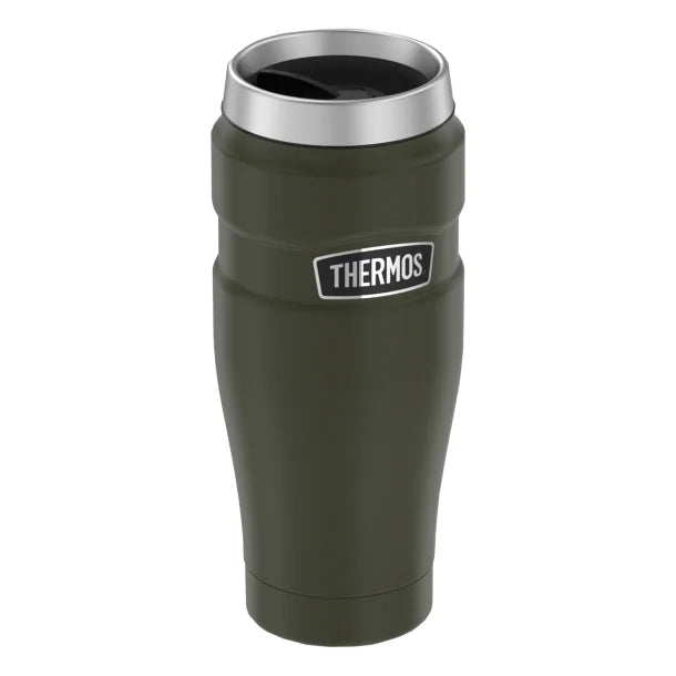 Thermos® 16-Ounce Stainless King™ Vacuum-Insulated Stainless Steel Travel Tumbler (Pine Green)