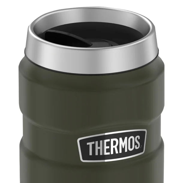 Thermos® 16-Ounce Stainless King™ Vacuum-Insulated Stainless Steel Travel Tumbler (Pine Green)