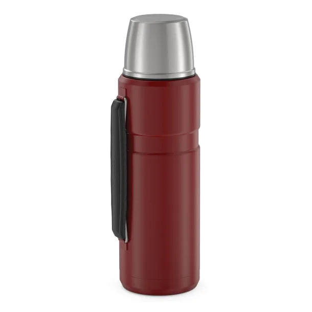 Thermos® Stainless King™ Vacuum Insulated Stainless Steel Beverage Bottle (1.2 L; Red)